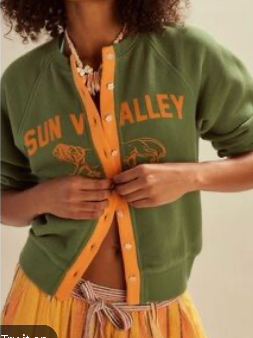 Free People x Sissel Edelbo Jacket Cardigan Sun Valley RARE - Picture 8 of 8